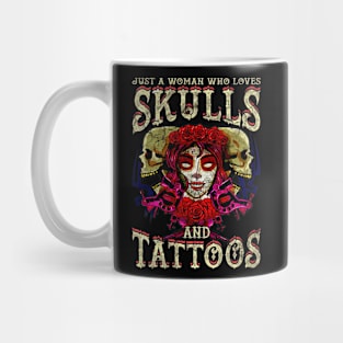 Skulls Tattoos Quotes Humor Mug